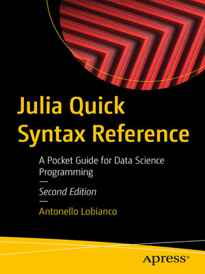 cover image of Julia Quick Syntax Reference
